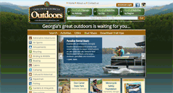 Desktop Screenshot of discovergeorgiaoutdoors.com